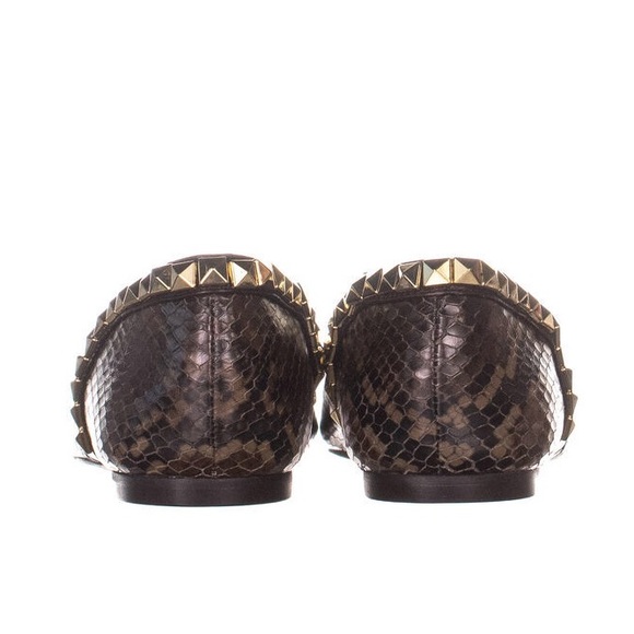 Michael Kors Ella Snakeskin Flat EUC 7.5 - Picture 7 of 8